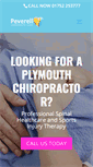 Mobile Screenshot of peverellchiropractic.co.uk